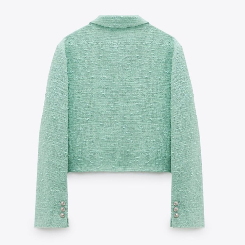 Textured weave jacket - Picture 2 of 12